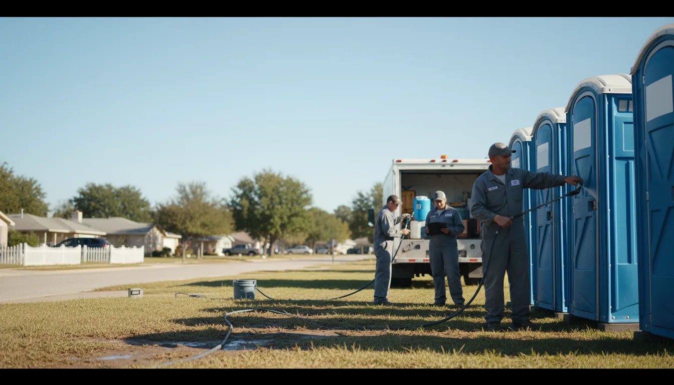 Long-Term Portable Toilet Rental in Sage, AR near me